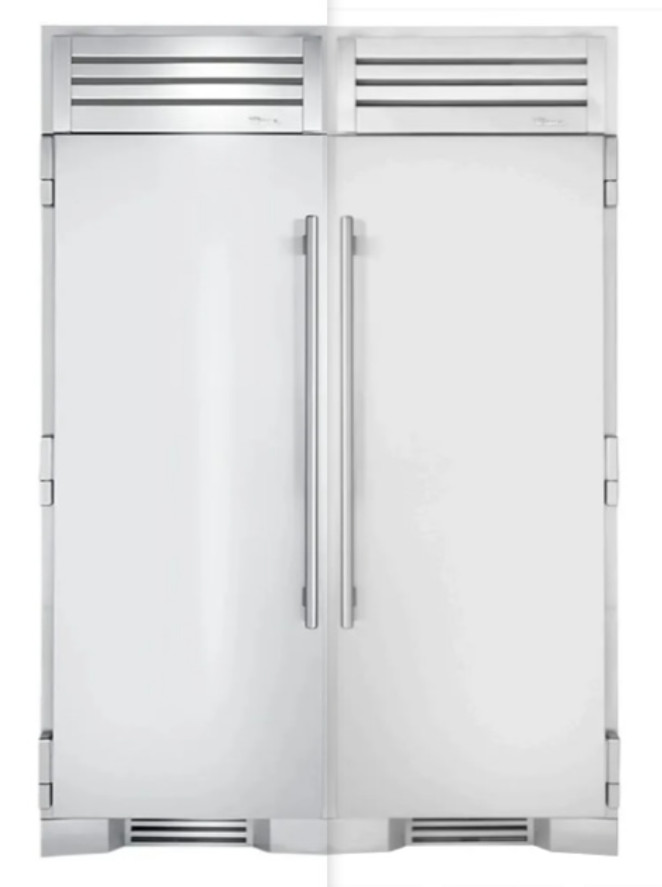 True Residential Fridge/Freezer Column Pair TR30REFRSSC/TR30FRZLSSC SOLID DOORS