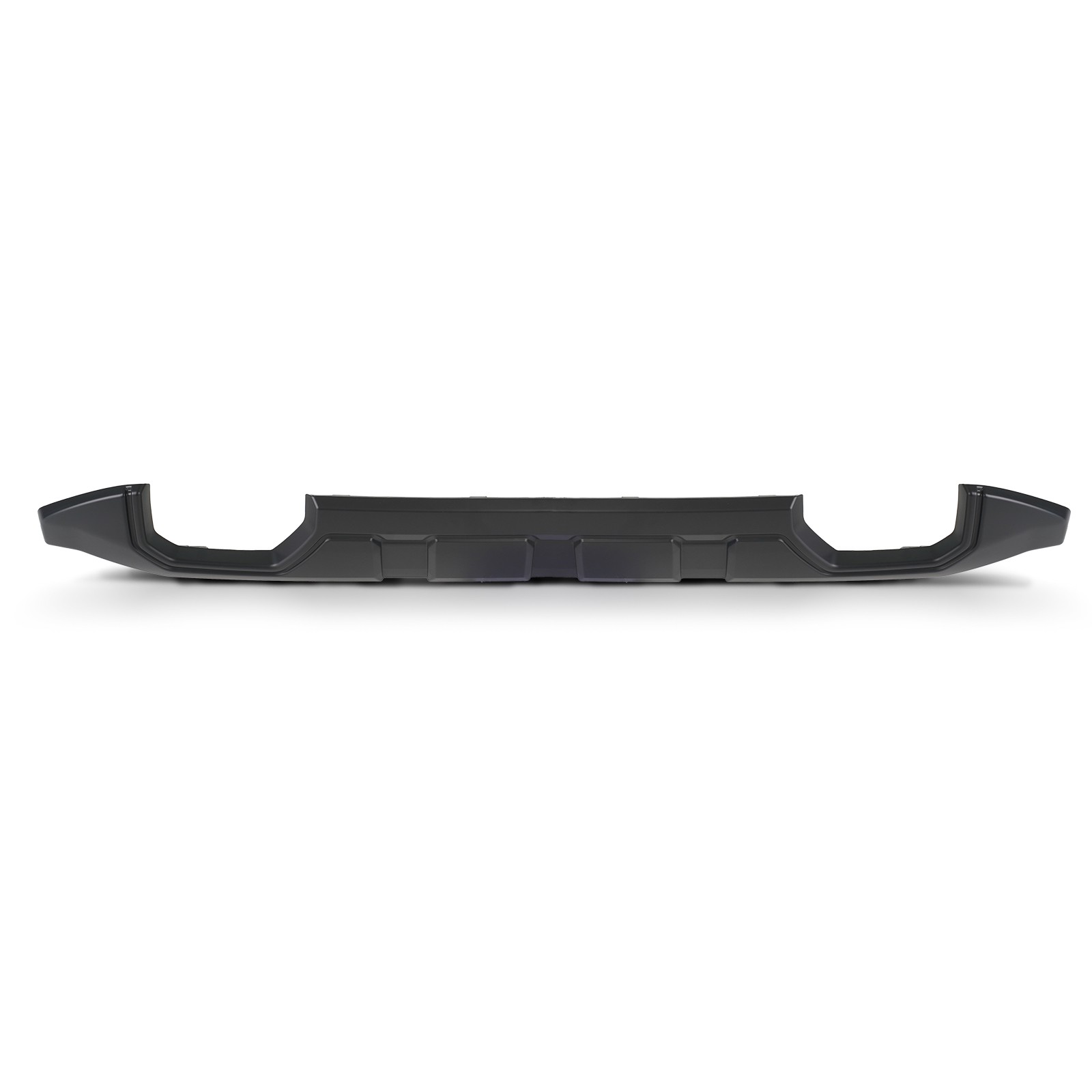 2016-2018 GMC Sierra 1500 Front Bumper Skid Plate & Deflector Molding Trim Black