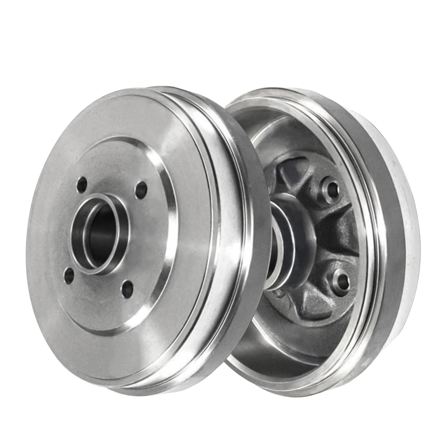 Front Rear Disc Rotors Drums Brake Pads Shoes for 2012 - 2019 Nissan Versa 1.6L