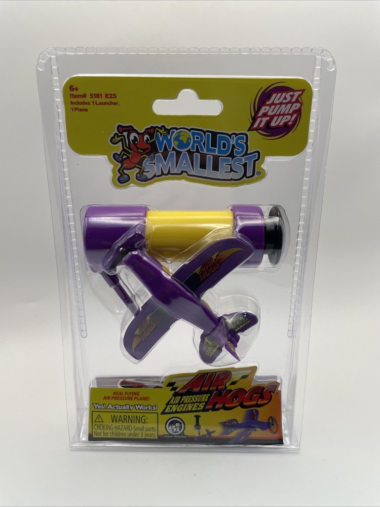 World Smallest AIR HOGS Air Pressure Engine