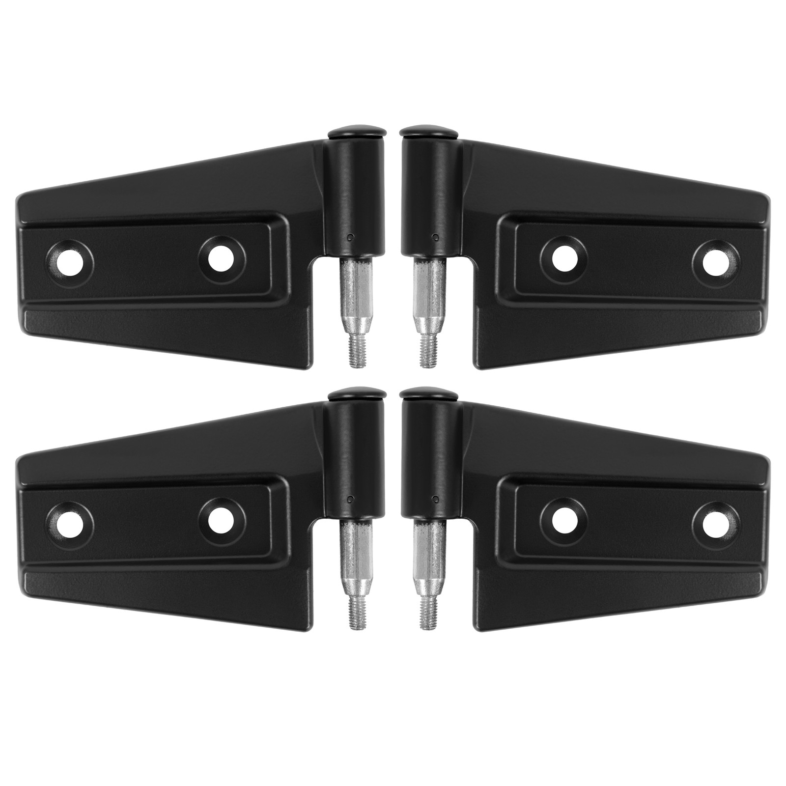 Body Door Hinges Replacement Steel Kit For 2007-2018 Jeep Wrangler JK Set of 8