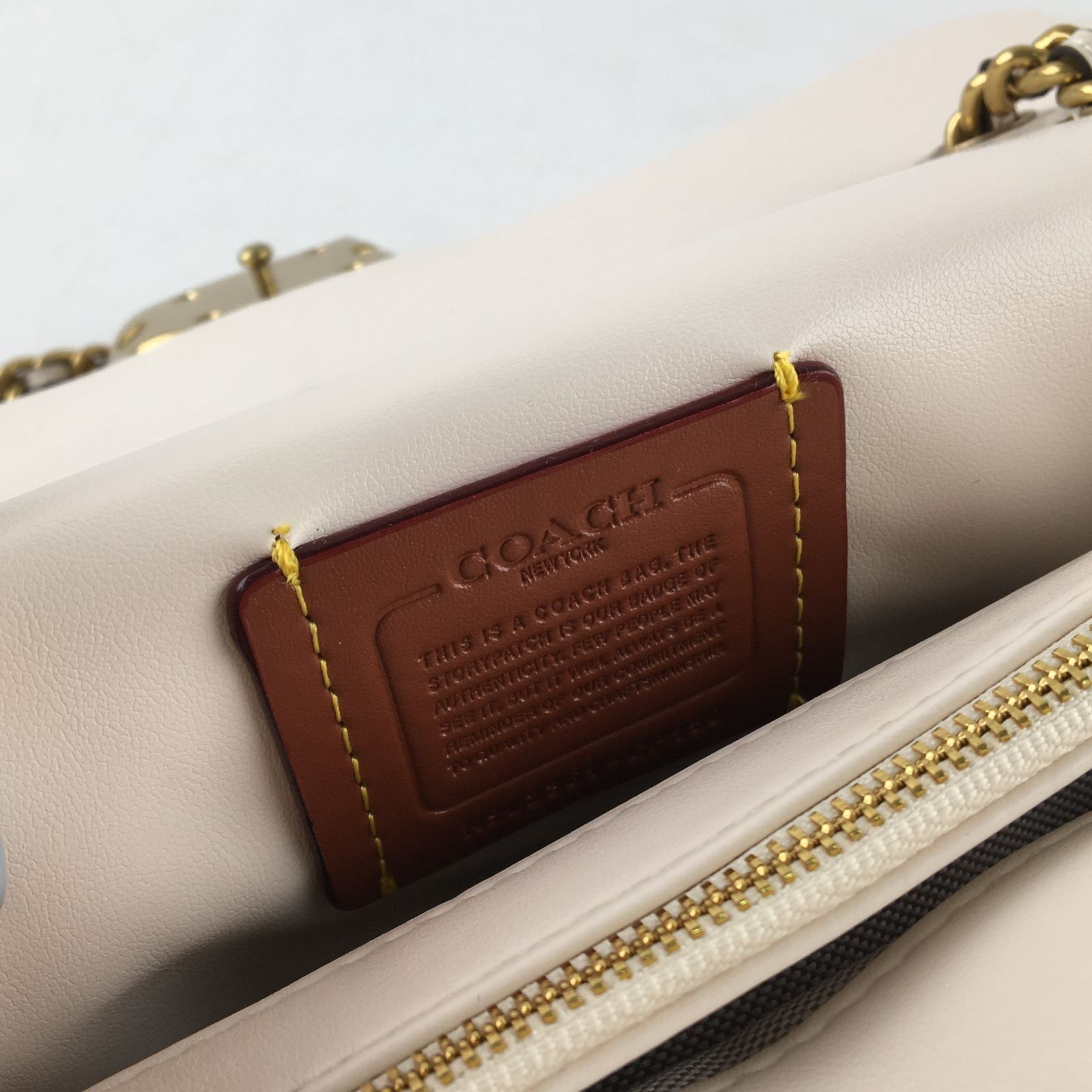 COACH Tabby Shoulder Bag 26 Quilted CP150 Burgundy Nappa Leather Outlet New