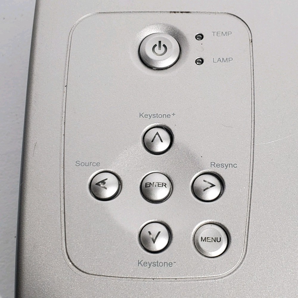 Optoma EP732B DMD Projection Display Desktop Projector Silver