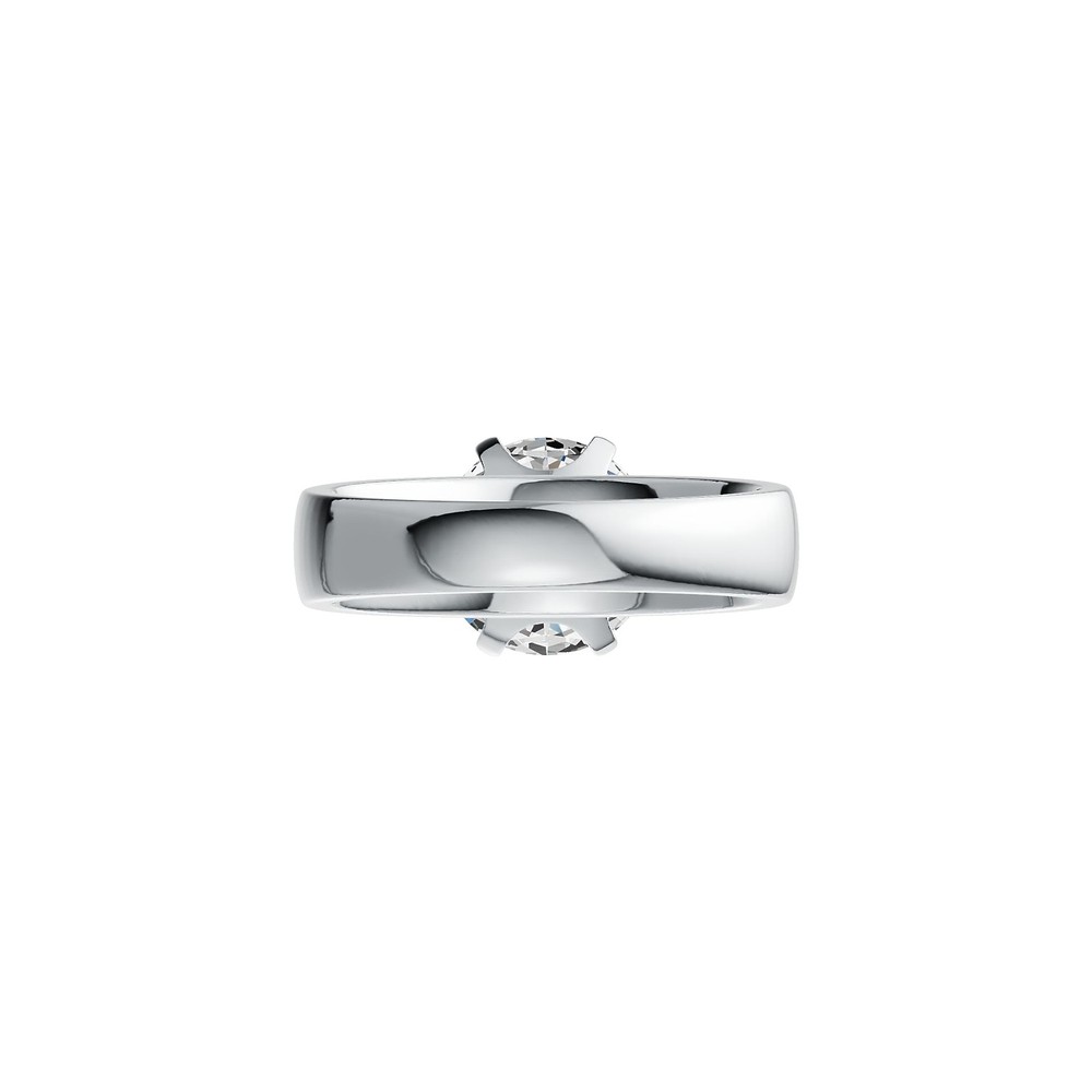 Sterling Silver Semi Mount Ring Setting Round RD 10x10mm Solitaire