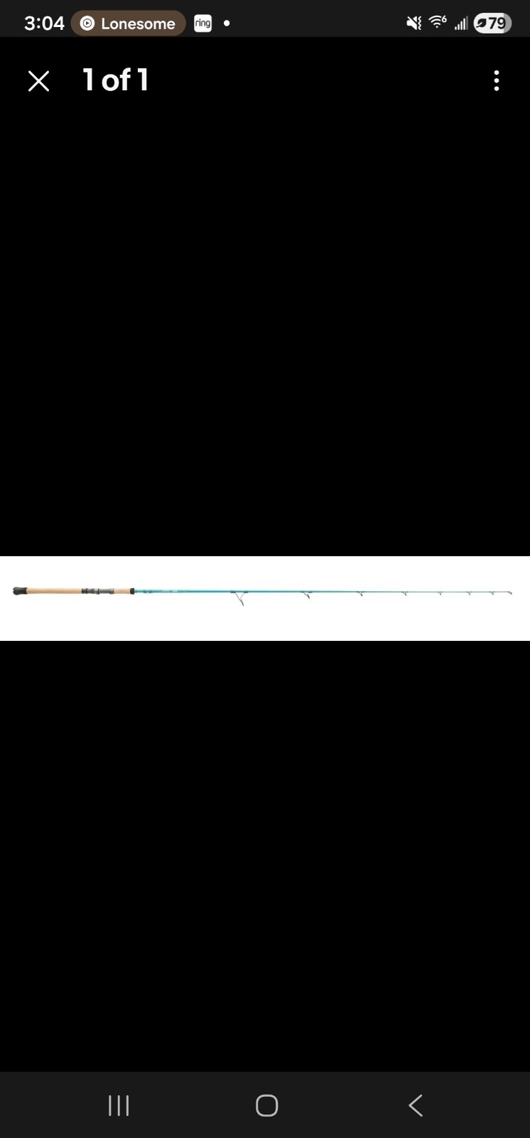 St. Croix 2024 Avid Inshore ASIS76MF Spinning Rod Excellent Shape