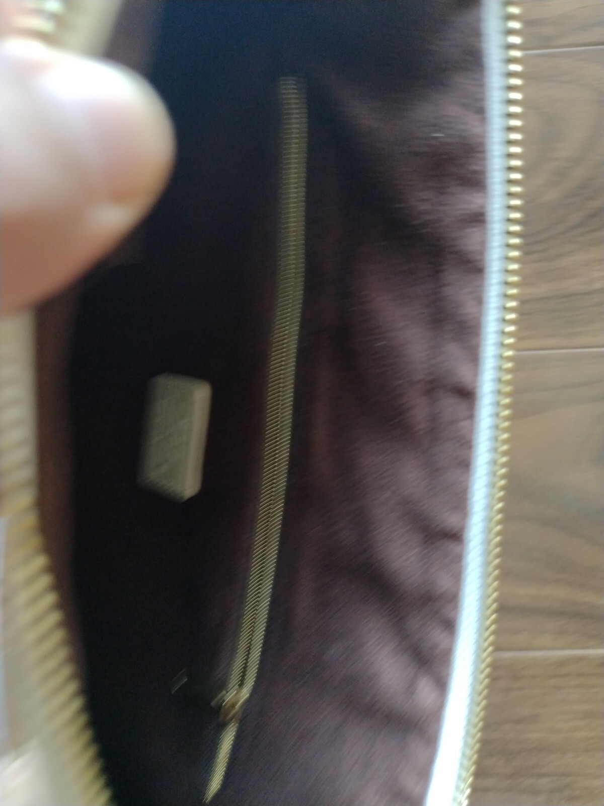 Large Disney Tsum Tsum Zip Pouch Wallet Call Out Vinyl Microfiber bag case 10x14