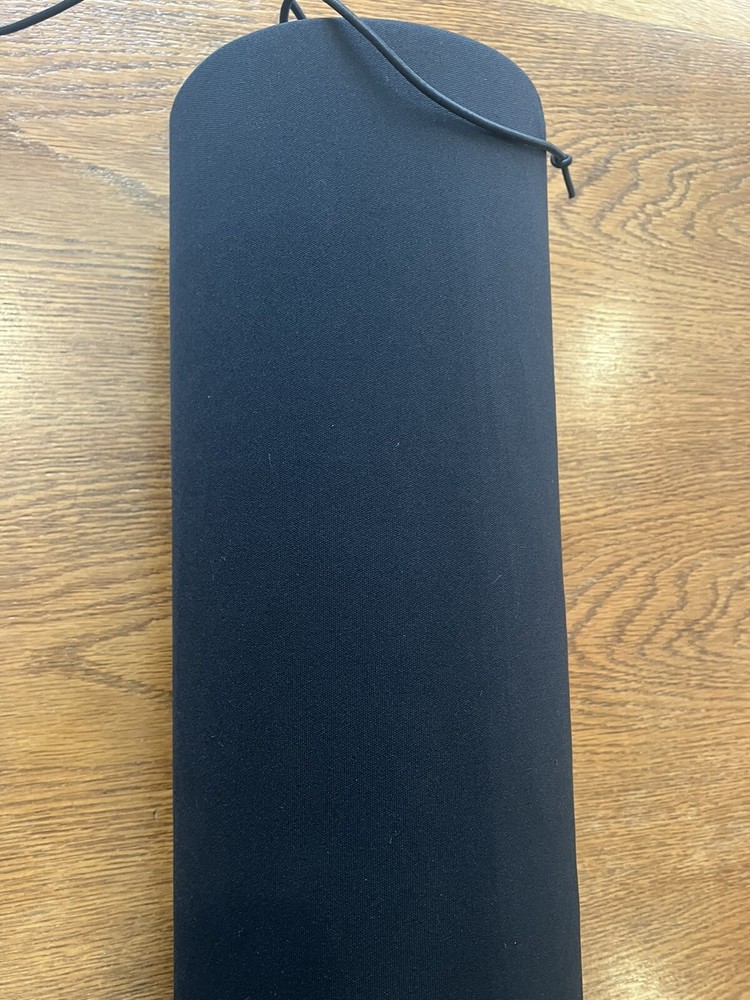 18” Foam Roller Cover, Machine Washable Fabric With Locking Drawstring.