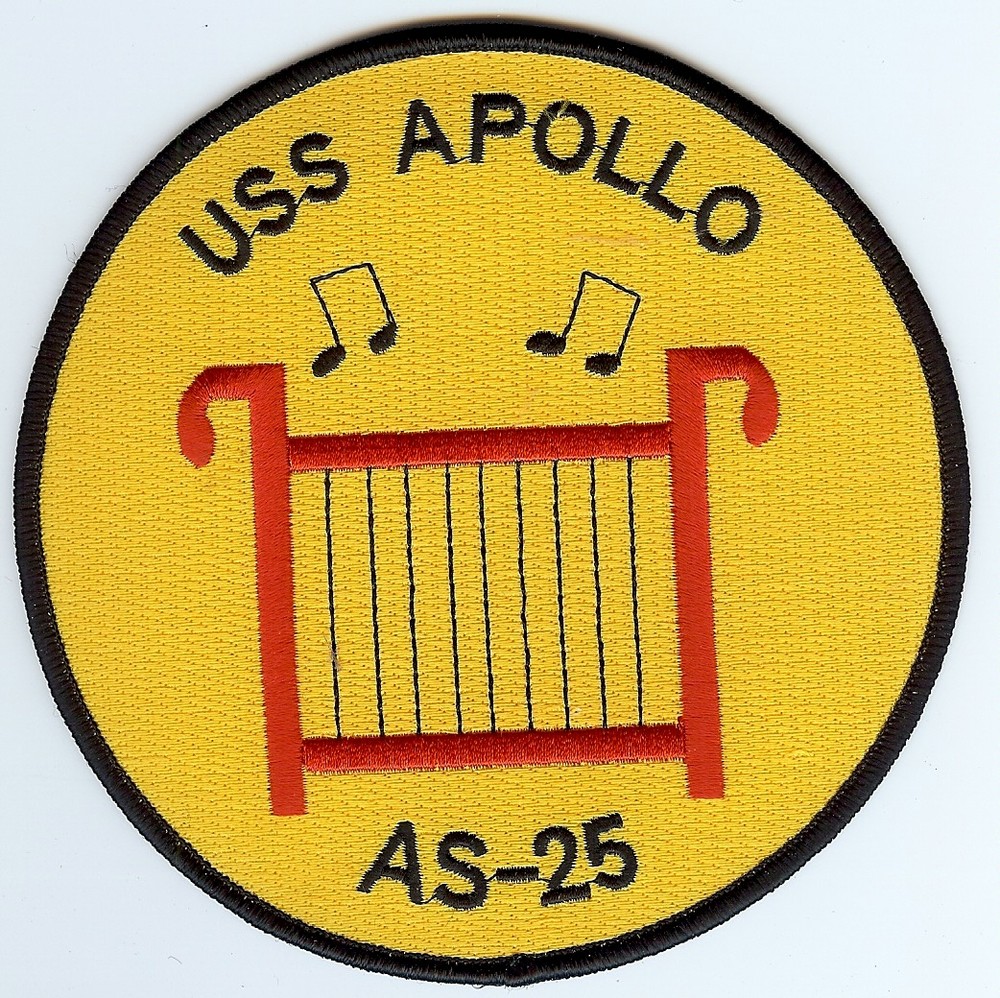 USS Apollo AS-25 - BcPatch Cat. No. C6899