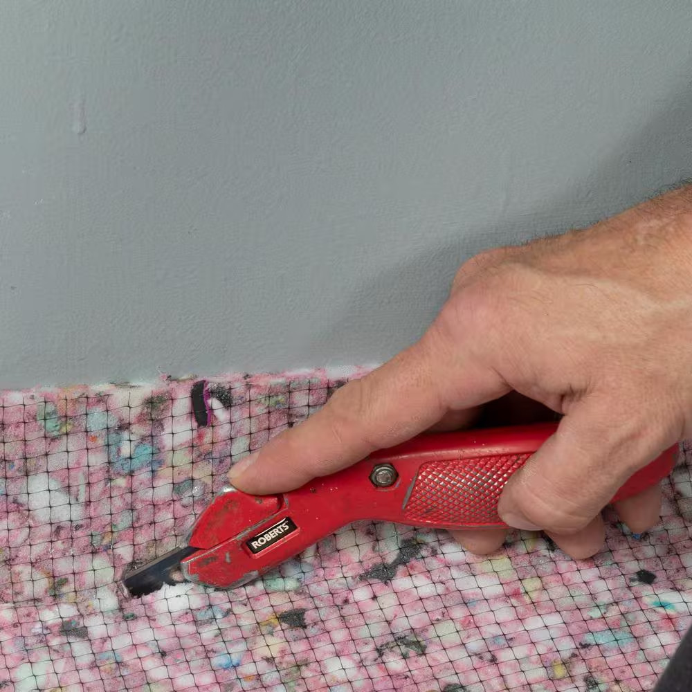 Professional Carpet Knife with Push Button for Quick Blade Change