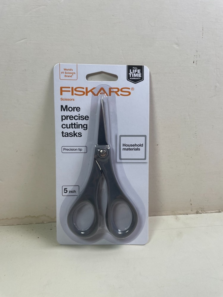 Fiskars Precision Tip Scissors for Household Materials 146810
