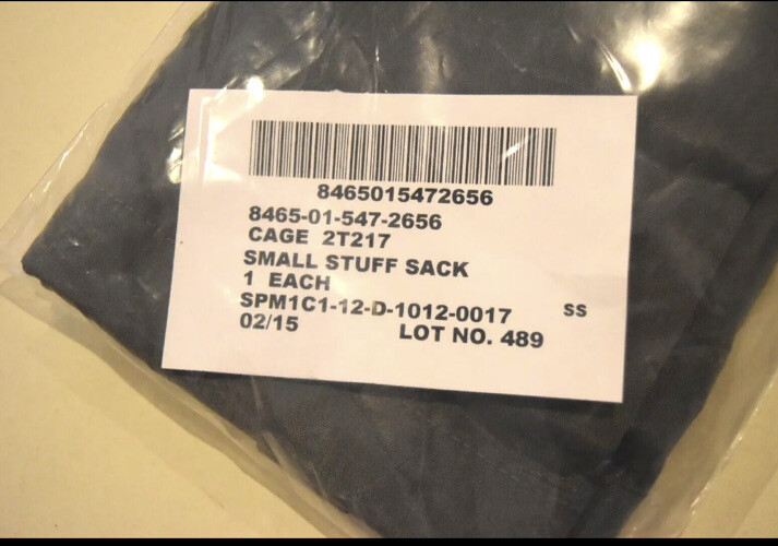 USGI Small Stuff Sack Modular Sleeping System Foliage MSS Compression Bag