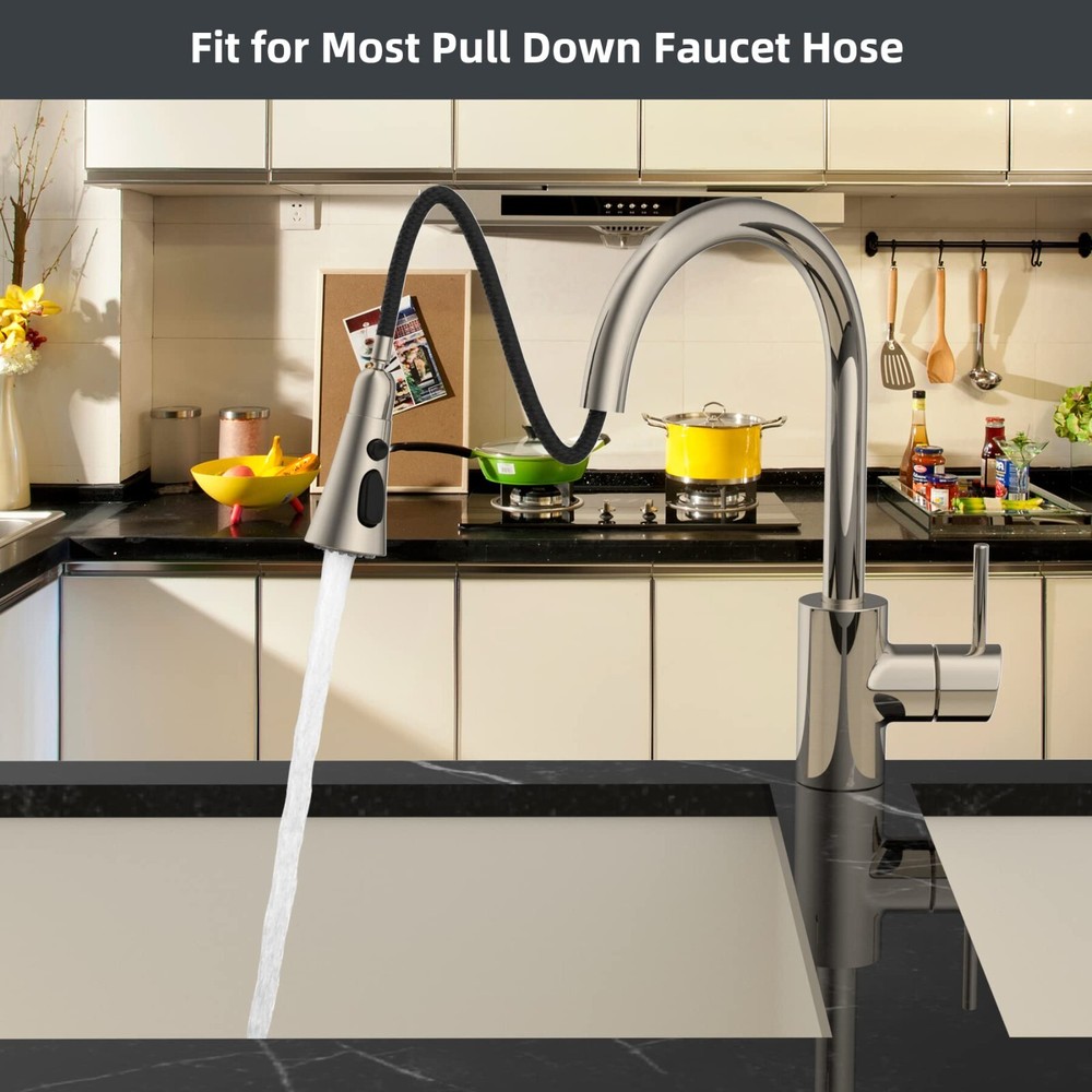 3 Modes Faucet Head Sink Sprayer,Pull Down Kitchen Faucet Head Replacement