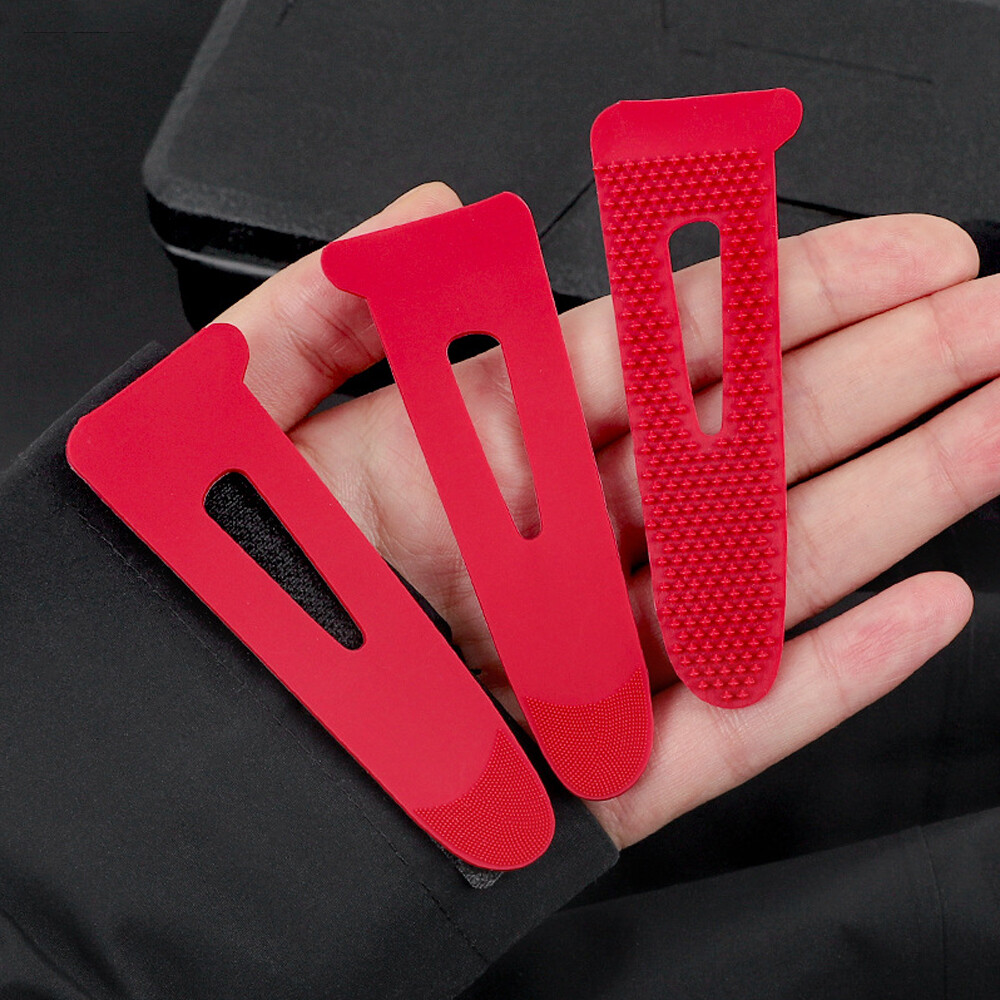 2Pcs PVC Sleeve Loop Clothes Cuff Loop Hook Surface Burr Loop Hook Fastener Tape