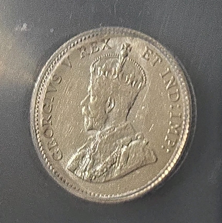 1911 10 Cent Dime AU58 ICG Canada 🇨🇦