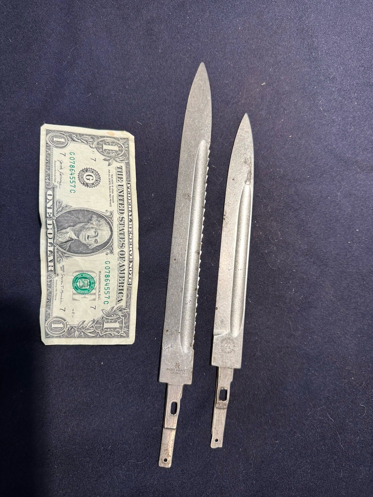 2 German WW1 German Bayonet Ks98 Robert Klass Saw BackK98 dagger knife