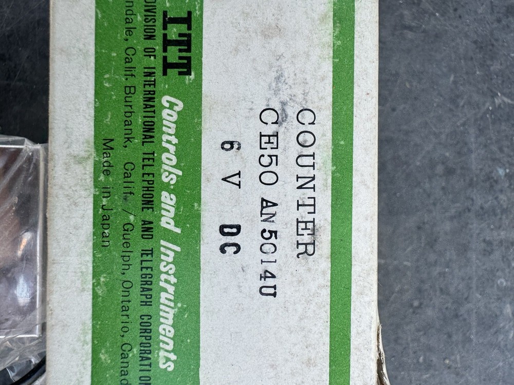 ITT General Controls CE50AN5014U Counter