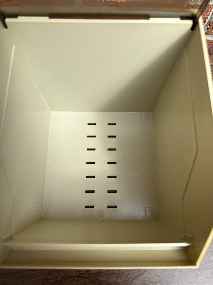 Vintage Memorex 5 1/4" Floppy Disk Storage Unit -