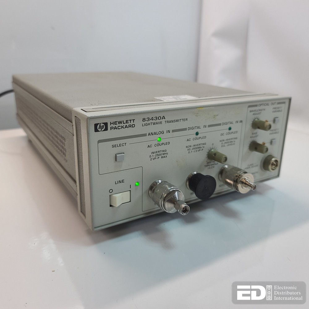 HP 83430A Lightwave Transmitter