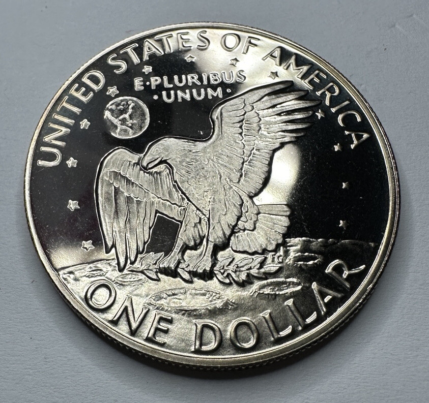 1973-S Eisenhower "IKE" $1 Dollar PROOF Coin from US Mint Proof Set
