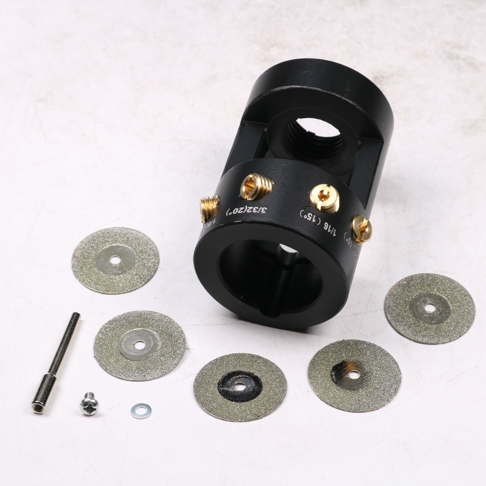 Multi-Angle & Offsets Head Tool Tungsten Grinder Sharpener TIG Welding