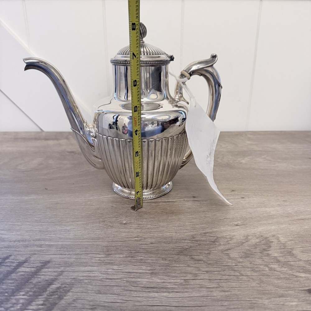 Gorham Coffee/Tea Pot EP Silver Soldered 2 3/4 Pint 0990
