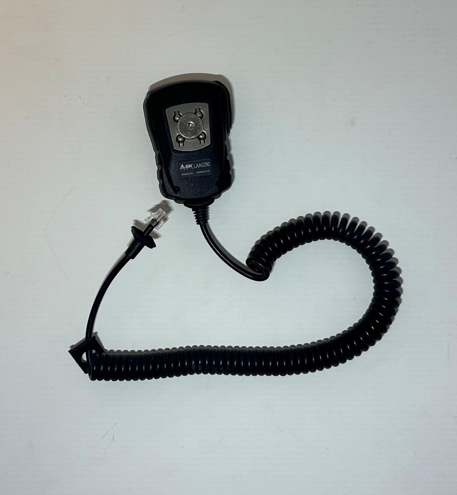 RELM BENDIX KING BK LAA0290 DTMF Programming 16 Key Microphone Discontinued