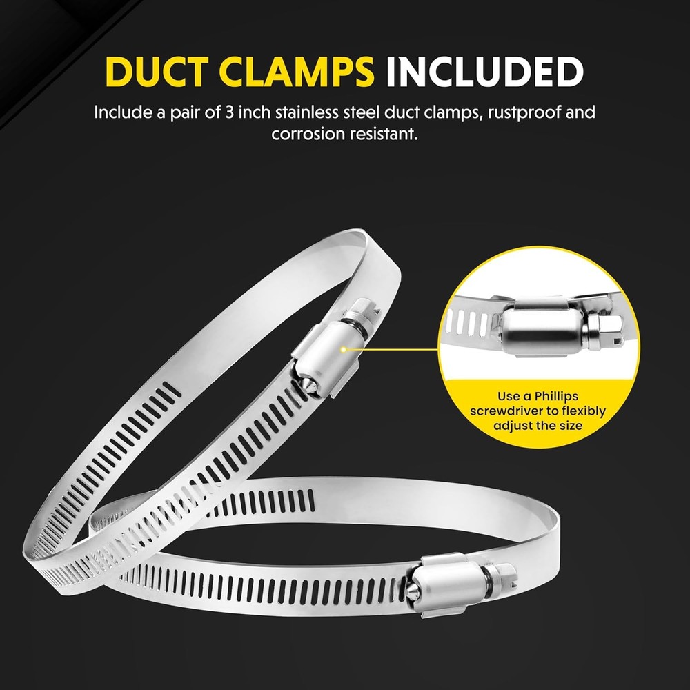 Dryer Vent Ducting Hose Aluminum