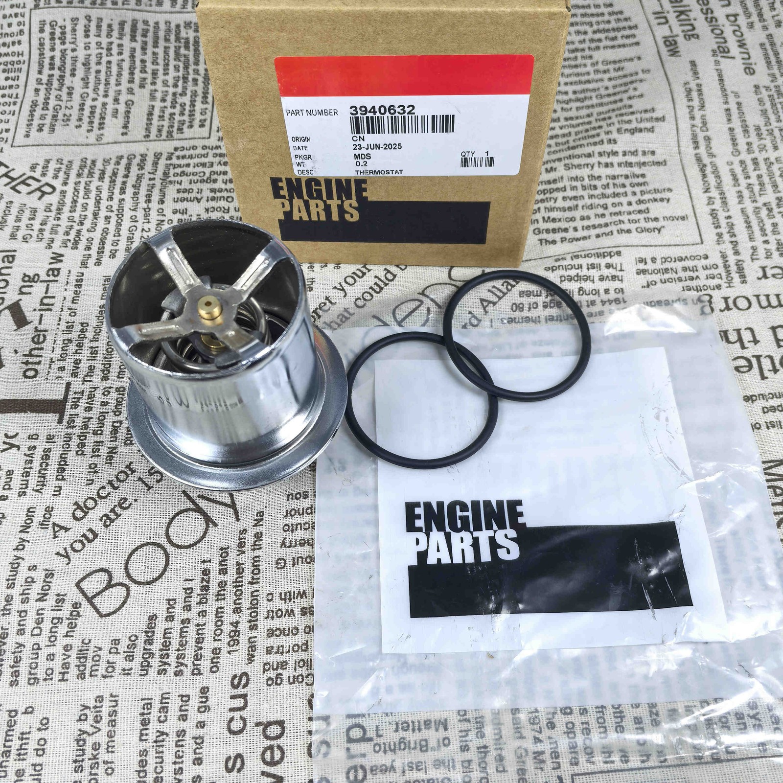 OEM Thermostat For Cummins ISC. 3940632 5284903 5269131