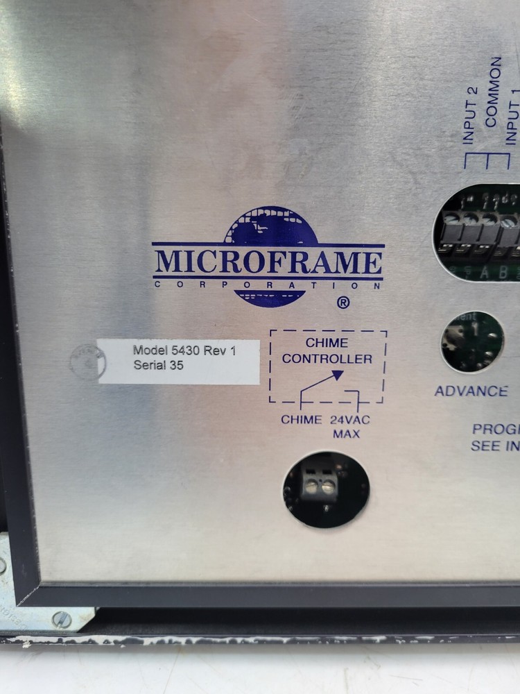 Microframe Model 5430 (3-Digit) Take-A-Number LED Display QTY AVAILABLE