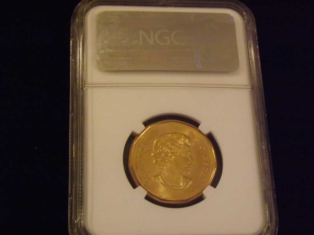 2010 $1 Canada NGC MS 66