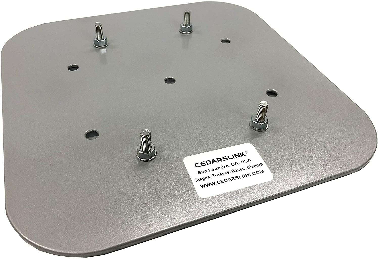 2 DJ Lighting 4.92 ft Bolted Aluminum 8"x8" Truss Light Weight Dual Totem System