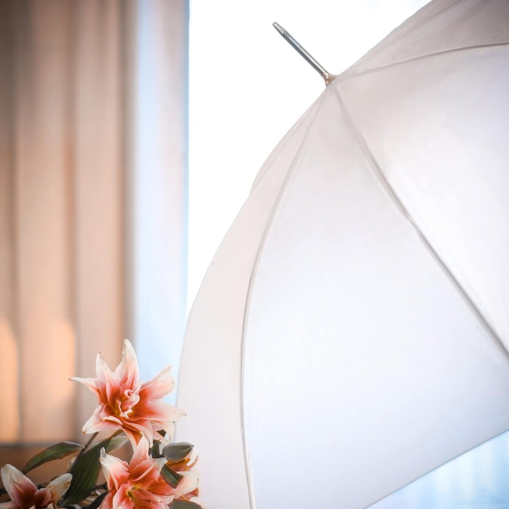 Wedding Umbrella - 48" - Manual Open - 7 Pack (White)