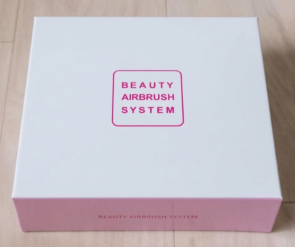 Beauty Airbrush System Makeup Kit Pink Compressor New