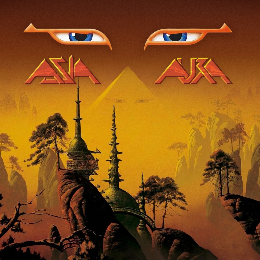 ASIA Aura BANNER 2X2 Ft Fabric Poster Tapestry Flag album cover art band decor