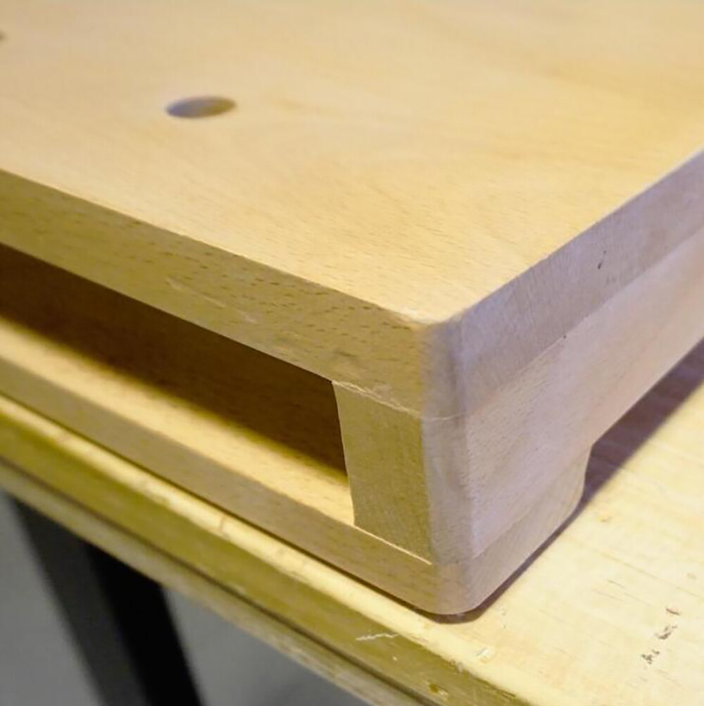 DIY Small Woodworking Workbench Carpenter Bench Woodworking Fixture 400MM NEW