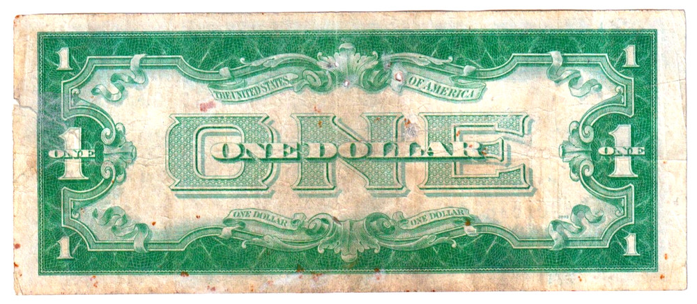 1934 $1 FUNNYBACK Silver Certificate Fr. 1606 VF