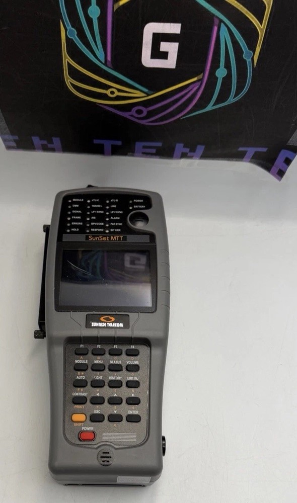 SUNRISE TELECOM SUNSET MTT General Handheld Multi Cable Tester TET1VZ0EAA