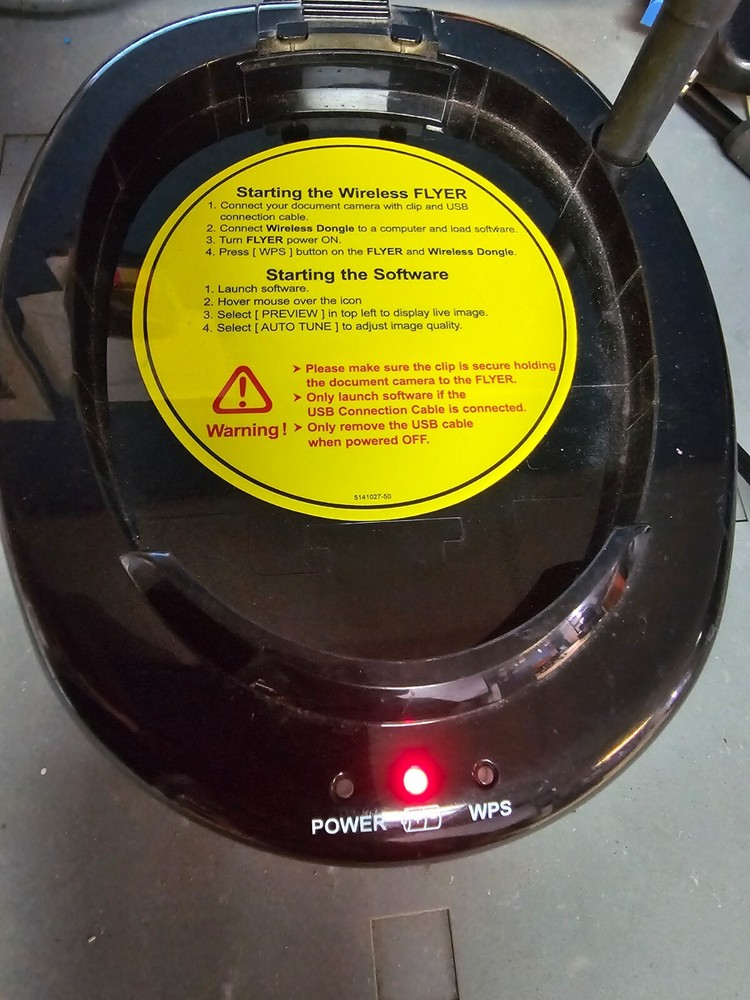 Lumens - Model DC-A11, Wireless Flyer for Ladibug Camera, Powers on - Untested