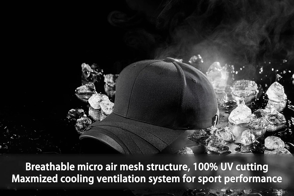 Teamlife Max Cool Air Ventilation Mesh Back Performance Small-Large, Black