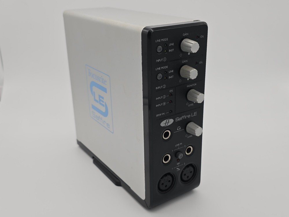 Focusrite Saffire LE Audio Interface- Open Box! MINT!