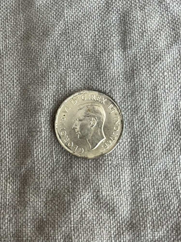 Canada Silver Half Dollar 1939 Lot 15b