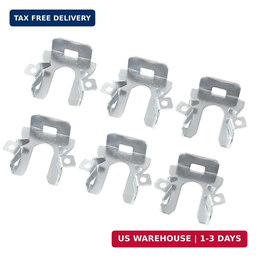 TonGass (6-Pack) Exact Replacement Pivot Headlight Retaining Clips Compatible wi