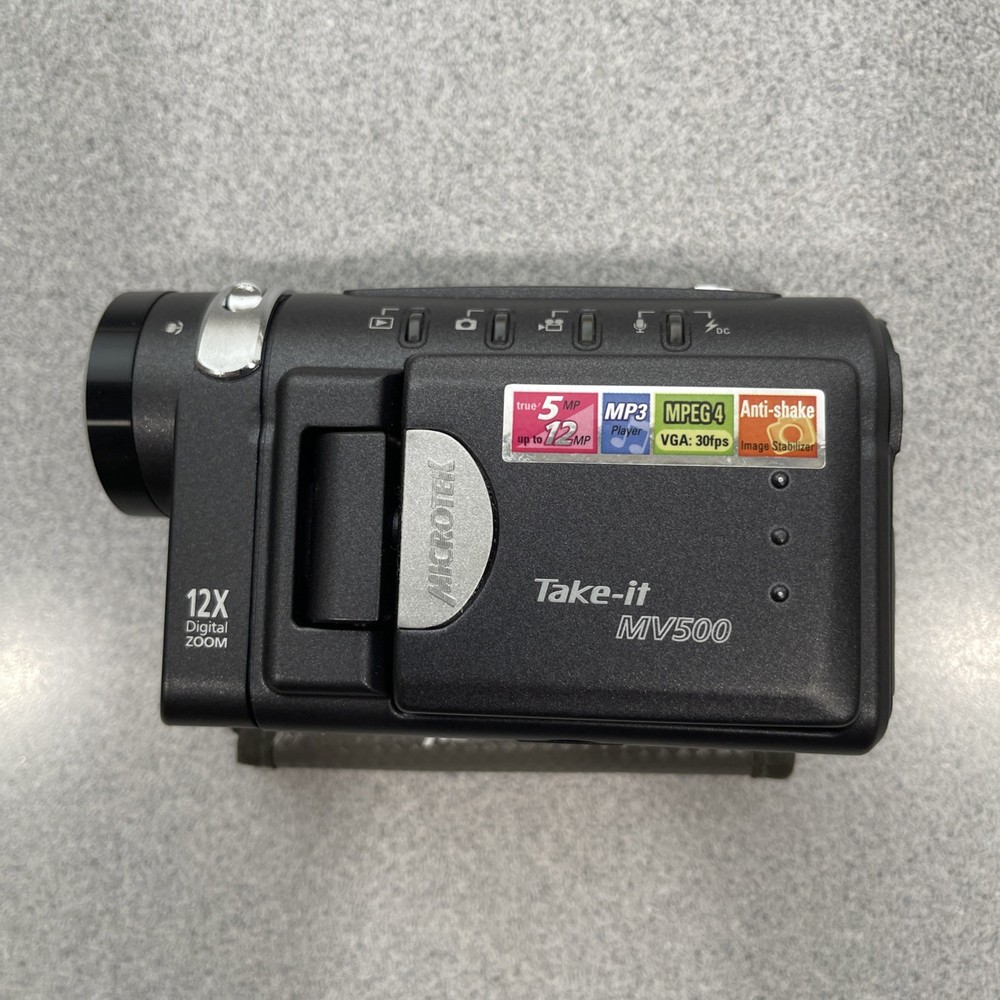 Ricoh AF-7 Camera Microtek MV 500 Movie Camera Both Untested