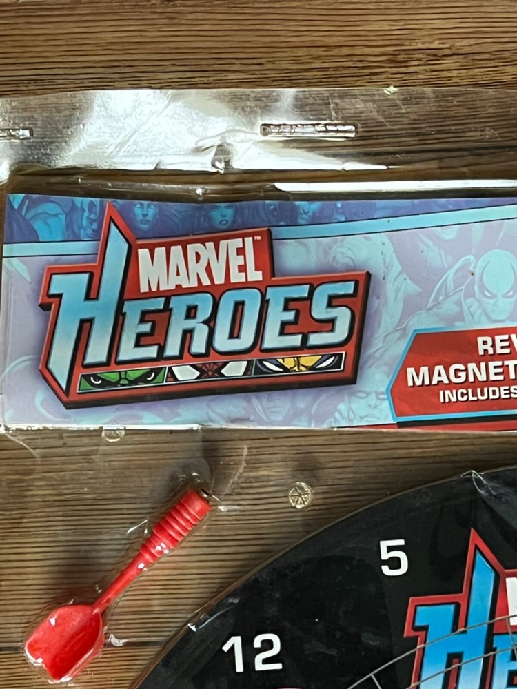 Marvel Heroes double darts board