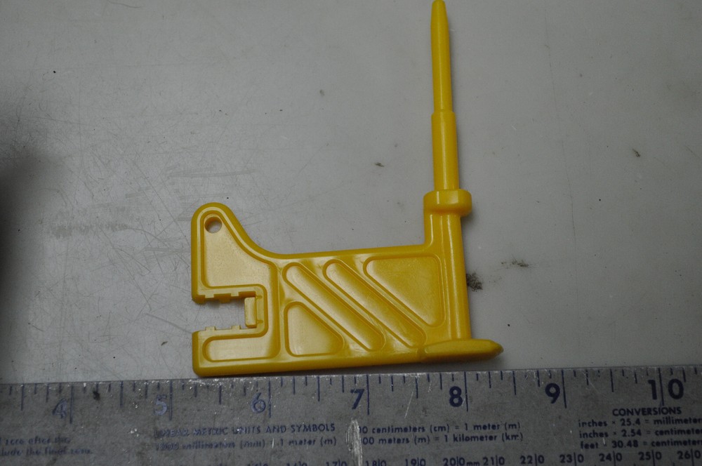 Bright Yellow Plastic Rifle Bolt Open Safety Devises, Combo tool type,Scope/pin