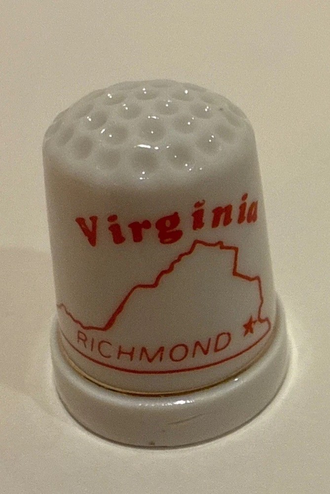 Richmond VA Porcelain Thimble