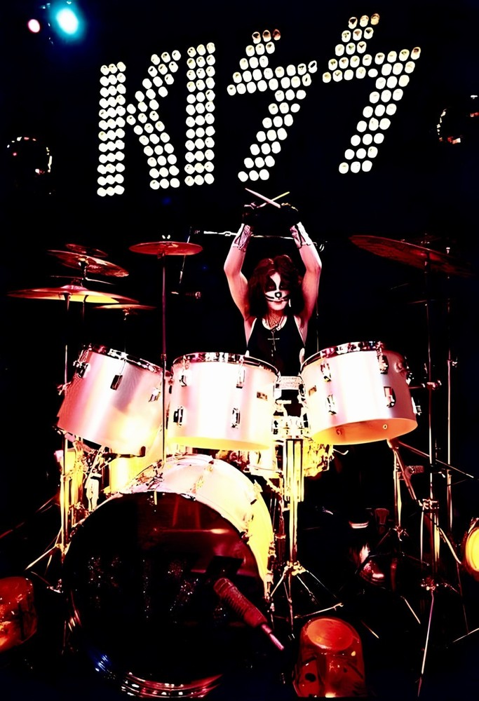 11x17 Kiss Peter Criss Poster Explosive Drum Solo
