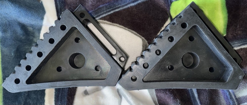 Duralast Rubber Wheel Chocks NEVER USED
