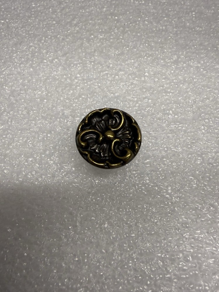 Vintage KBC NOS Decorative Antique￼Brass Door/Cabinet Knobs Pull