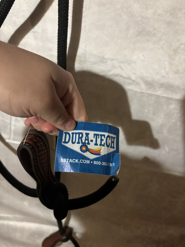 Duratech Rope Reins With Slobber Strap